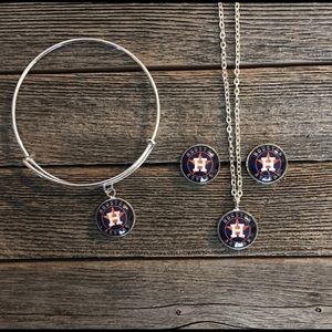 Houston Astros Jewelry Set